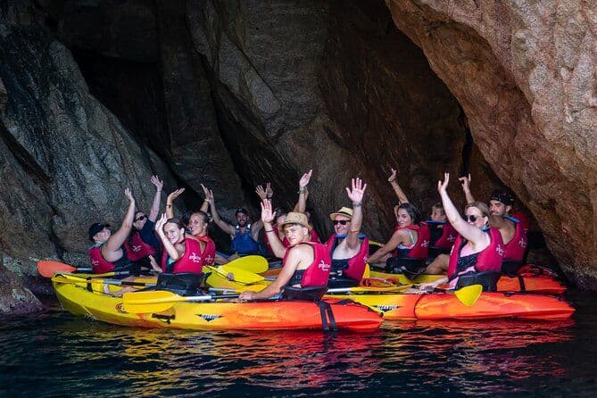 Kayak à Tossa de Mar