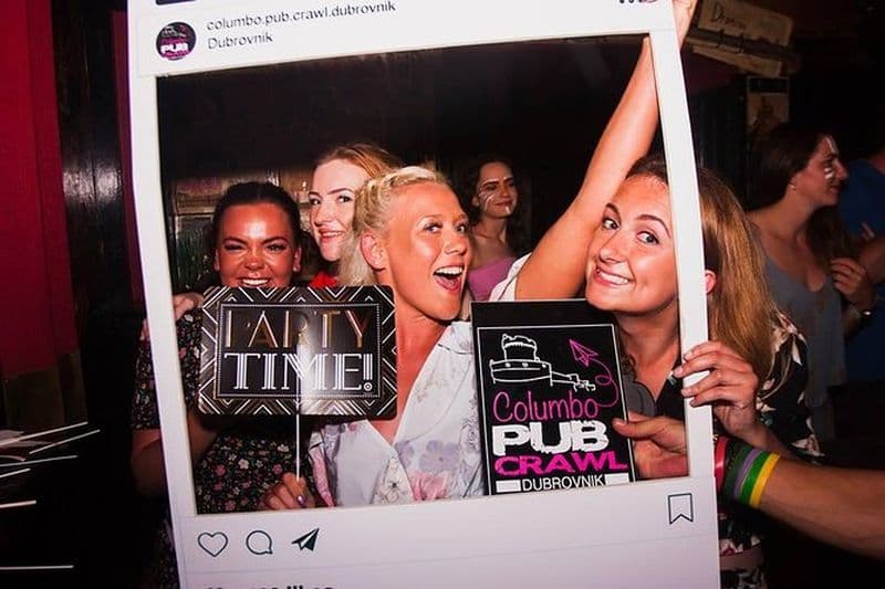 Billet Columbo Pub Crawl Dubrovnik
