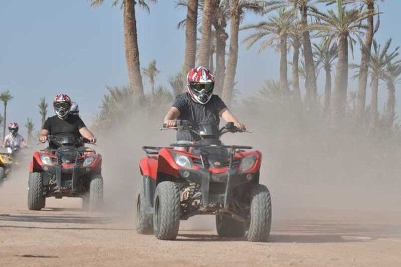 Tours en VTT Marrakech et balade en chameau