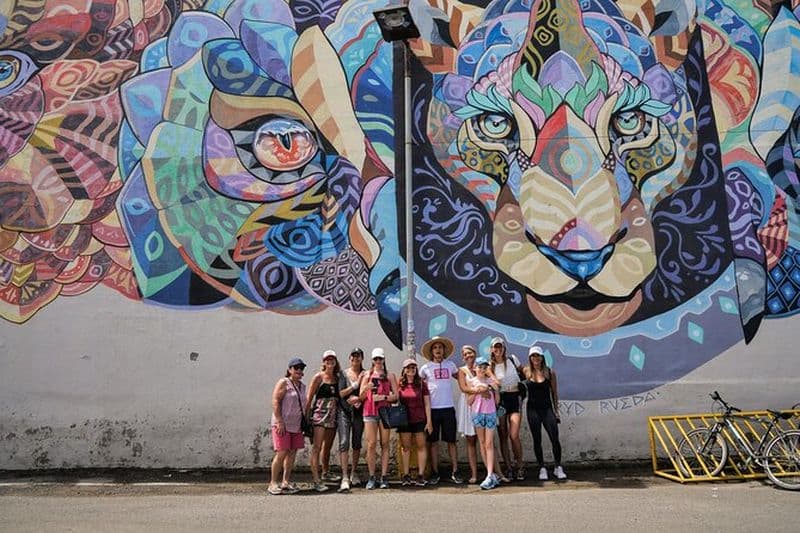 Visite guidée à pied des arts de la rue et des graffitis à Jaco Costa Rica
