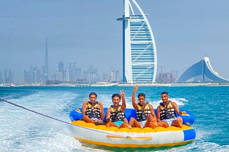 Billet 60min de bouée tractée en bateau à Dubai