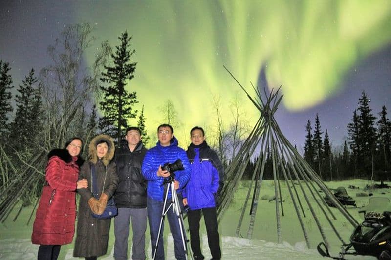 Billet Visite des aurores boréales à Yellowknife