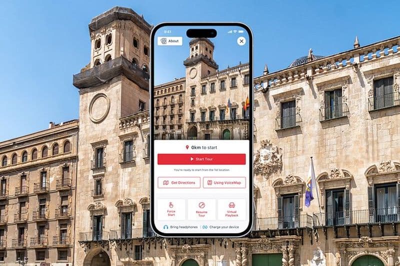 Billet L'histoire et les points forts d'Alicante : visite à pied autoguidée