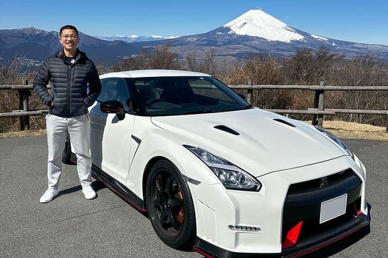 Tour en voiture de sport de luxe au Mont Fuji
