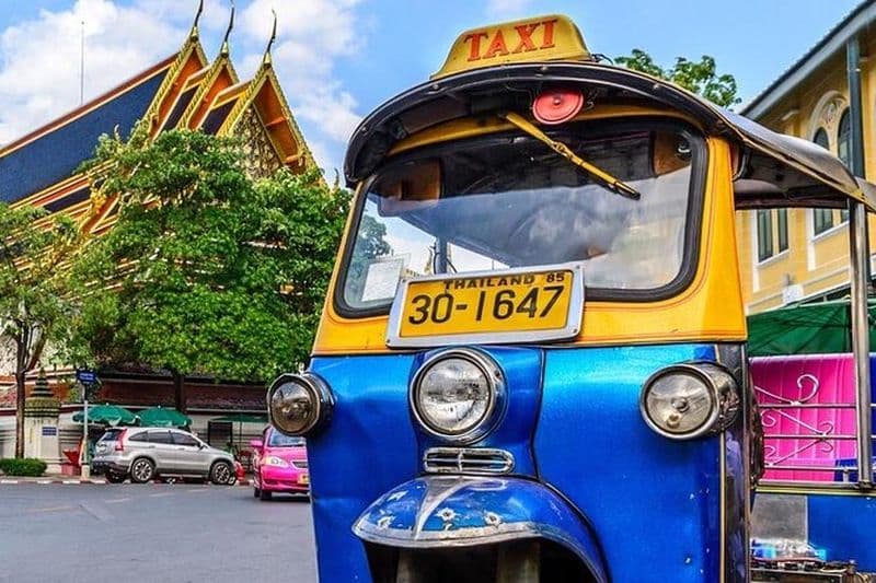 Bangkok Tuk Tuk Tour - Ramassage à l'hôtel et dîner