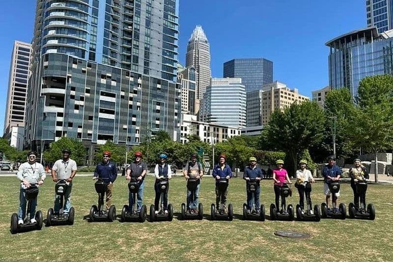 Visite en Segway de 90 minutes du quartier historique d'Uptown à Charlotte