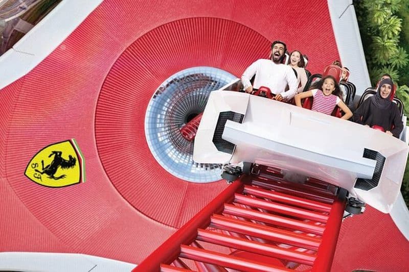 Billet pour Ferrari World à Abu Dhabi