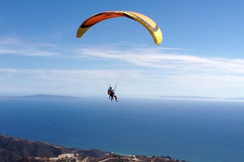 Parapente en tandem à Malibu