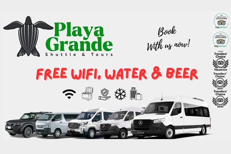 Transfert privé - Aéroport de San Jose et Manuel Antonio / Quepos