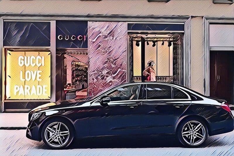 Service de limousine de Florence The Mall Outlet chauffeur privé