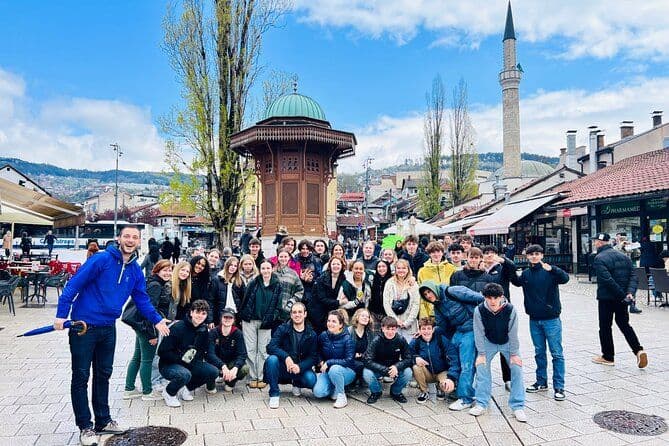 VISITE À PIED PROFESSIONNELLE DE SARAJEVO - Avec le guide qui a guidé STING !