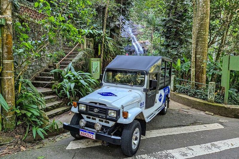 Jeep Adventure : Visite guidée à travers la forêt tropicale de Tijuca