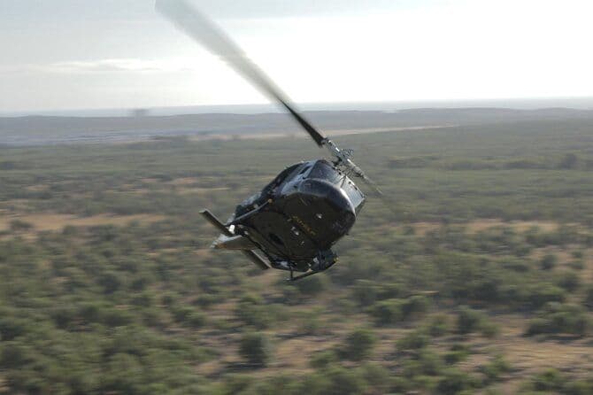 Vol d'aventure en hélicoptère de l'armée de Huey au Cap