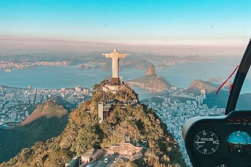 Vol en hélicoptère à Rio de Janeiro