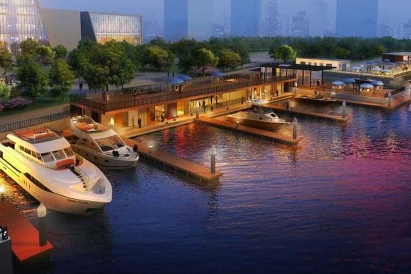 Shanghai Huangpu River Charter Yacht expérience avec du champagne ou de la bière