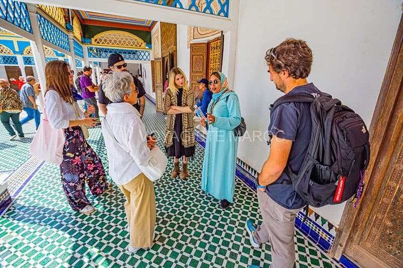 Billet Marrakech : visite du palais de la Bahia, de la médersa Ben Youssef et de la médina