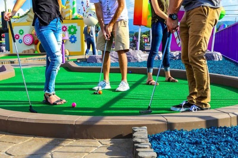 Billet Crave Golf Club - Deux parcours de mini-golf