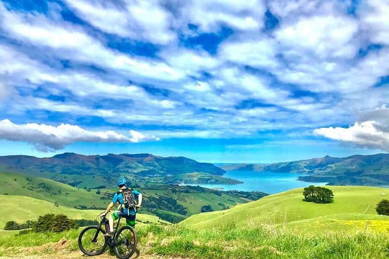 Lava Loop - Tour de VTT électrique guidé à Akaroa