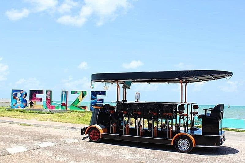 Visite guidée du Belize City Group Tuktuk