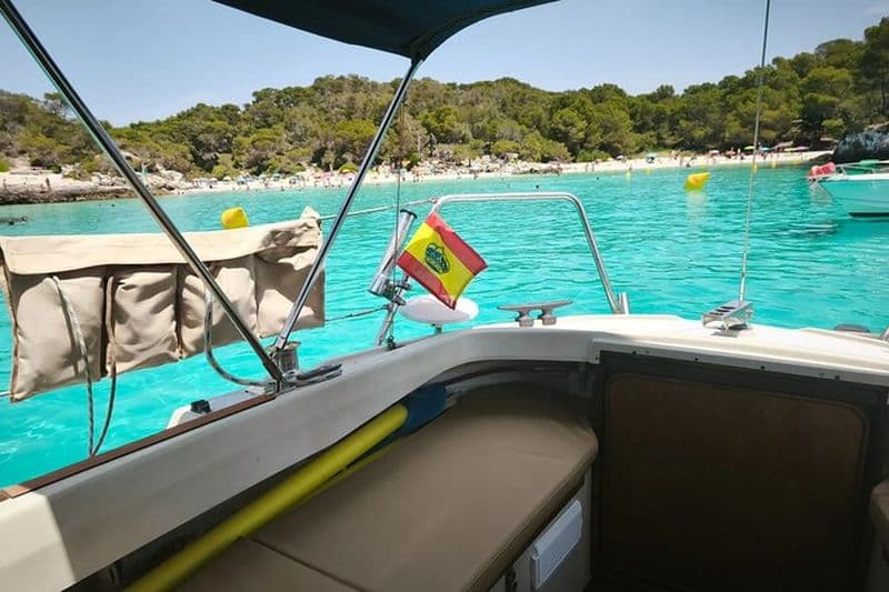Billet Excursion privée à la voile à Minorque au départ de Cala Galdana