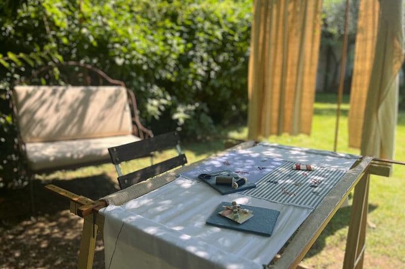 Billet Atelier de broderie calligraphique du lac de Garde