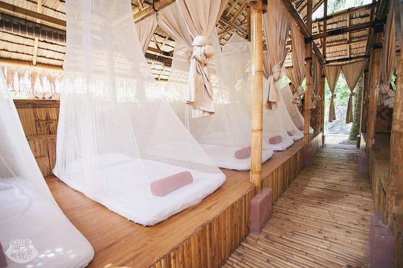 Billet Bamboo Hut at Tadom Hill Resort - Plateforme de plongée, balançoire sur l'eau et balançoire Tarzan