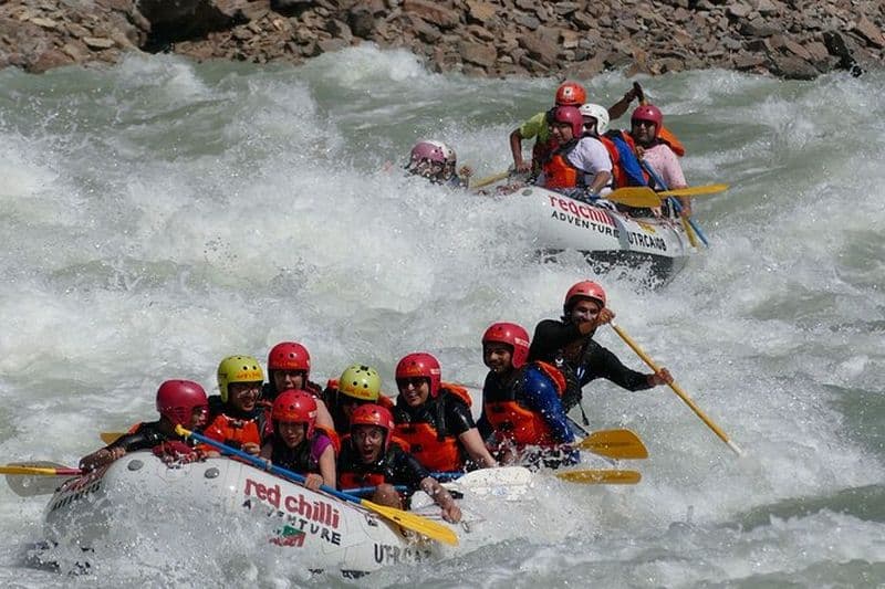 Billet Journée Rafting à Rishikesh- 16km