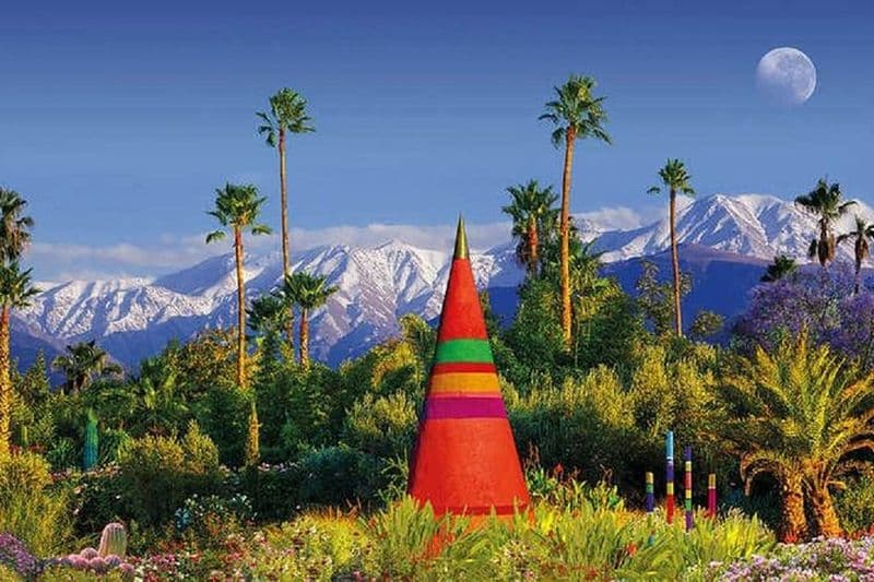 Visite de Marrakech Jardins Majorelle, Menara & Anima