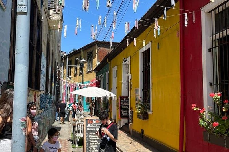 Visite à pied de Valparaiso et de la maison de Neruda La Sebastiana