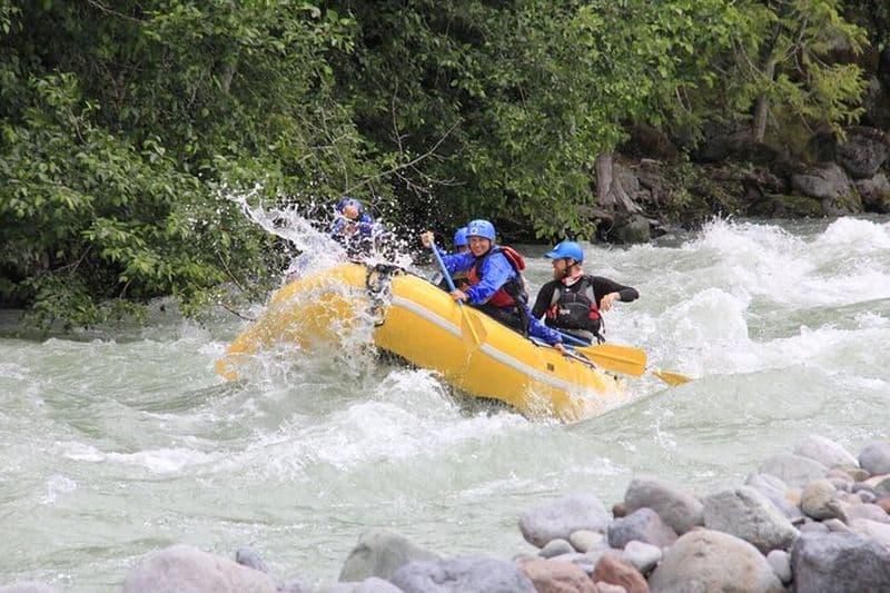 Rafting en famille à Cheakamus Splash
