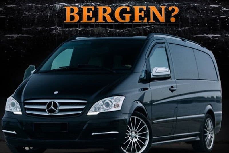 Billet Transfert aéroport privé depuis l'aéroport de Bergen ou les hôtels de Bergen