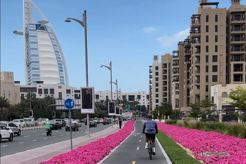 Visite en vélo électrique de Dubaï