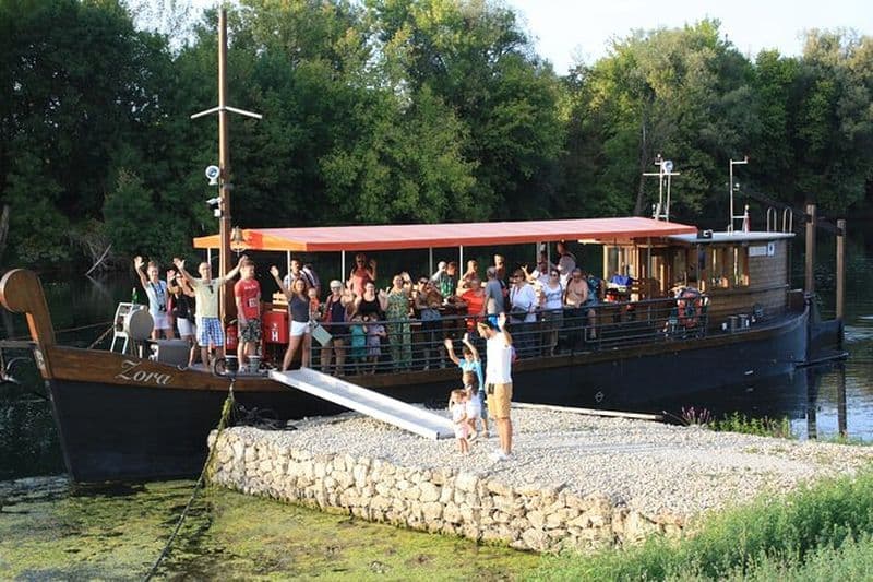 Billet Croisière sur la rivière Kupa dans le bateau traditionnel Žitna lađa à Karlovac