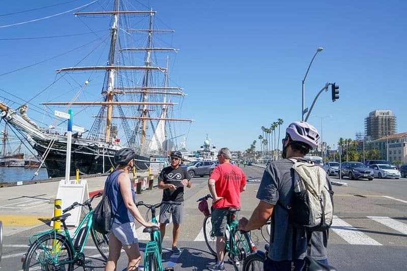 Visite en vélo électrique du meilleur de San Diego (anglais ou espagnol)
