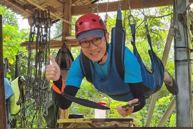 Expérience ZipLine sur le continent à Boracay