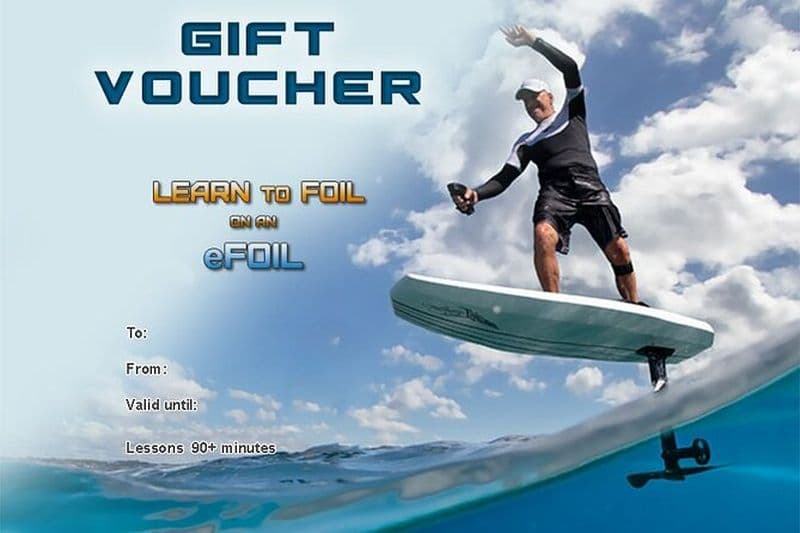 Chèque Cadeau - Apprendre à Hydrofoil, sur un eFoil