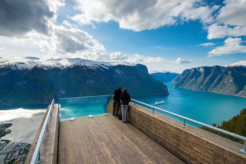 Visite guidée de Nærøyfjorden, Flåm et Stegastein - Viewpoint Cruise