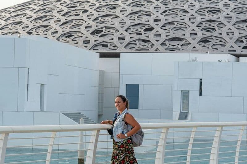 Visite privée de la ville d'Abu Dhabi avec Louvre Abu Dhabi Combo