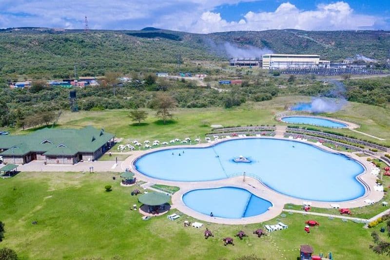 Excursion d'une journée au lac Naivasha, à Hell's Gate et au spa