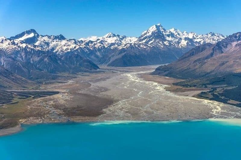 Visite en hélicoptère de Christchurch à Aoraki Mount Cook