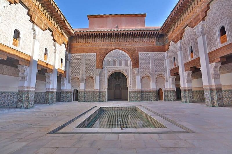 Marrakech : visite de la médersa Ben Youssef, du jardin secret et de la médina