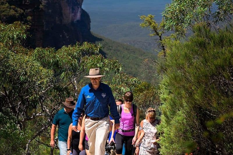 Excursion d’une journée complète au contact de la nature dans les Montagnes Bleues et randonnée au départ de Sydney