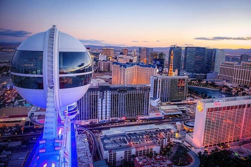 Happy Hour sur le High Roller au LINQ