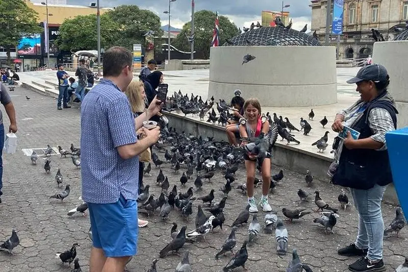 Visite de la ville de San José et marché central avec cuisine locale