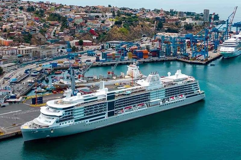 Billet Transfert au terminal de croisière de Valparaiso avec visite des vignobles et de la ville