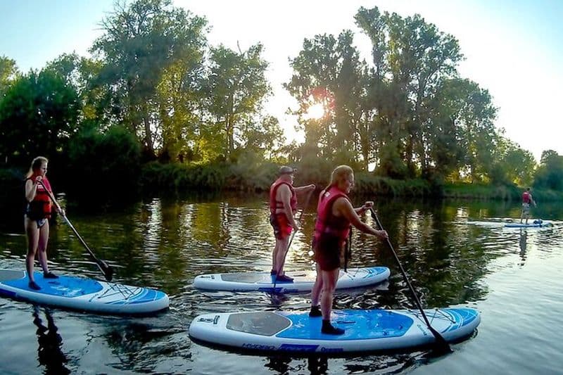 SUP SUNDOWNER MOONSHINE TOUR Stand Up Paddle Marbach am Neckar