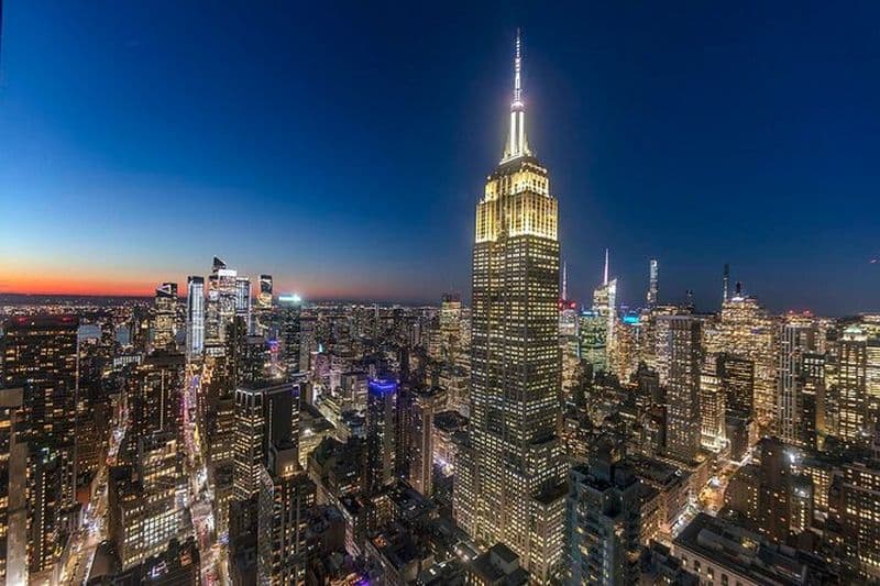 Billet d'entrée à l'Empire State Building de New York