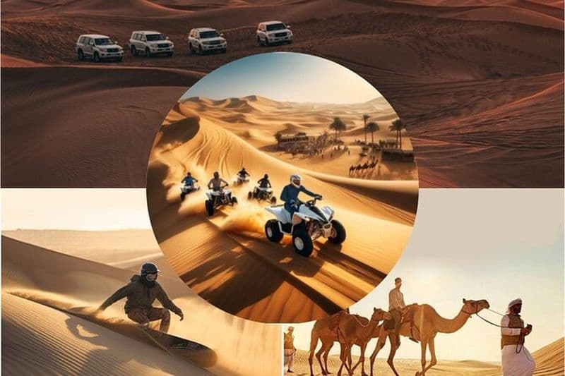 Doha : quad, dune bashing, balade à dos de chameau, visite de la mer intérieure