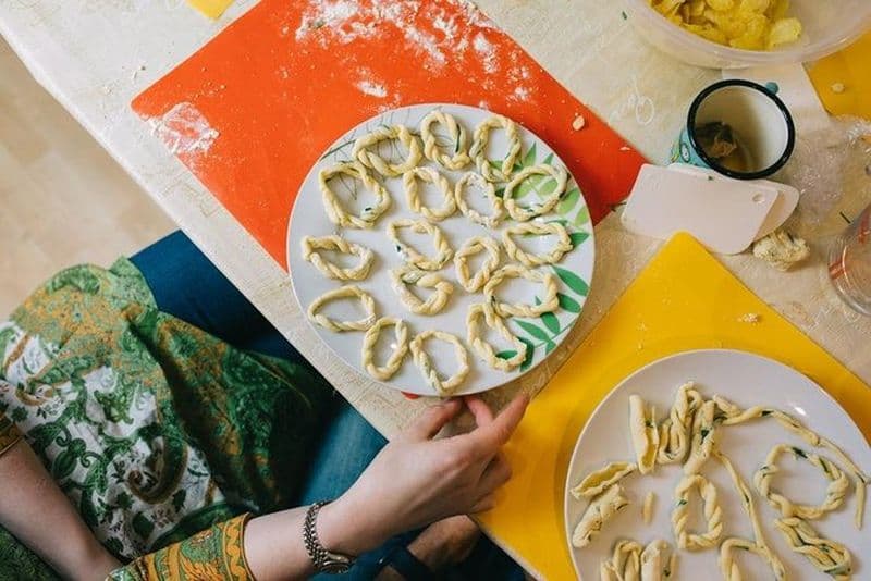 Cours de cuisine de pâtes avec le chef pâtes napolitain