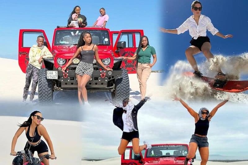 Ultimate Jeep 4x4 sandboarding tours cap Atlantis Dunes